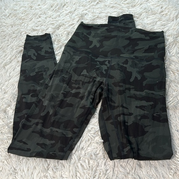Lululemon Align Pant *Full Length 28" Incognito Camo Multi Gator Green - Picture 1 of 6